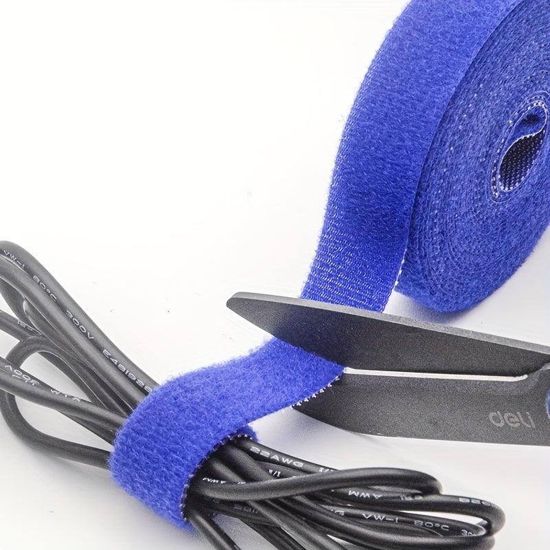 Organize Your Home With5M16 4ft Reusable Hook & Loop Straps - Choose Your Color