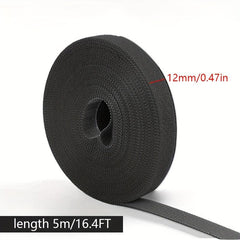 Organize Your Home With5M16 4ft Reusable Hook & Loop Straps - Choose Your Color