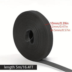 Organize Your Home With5M16 4ft Reusable Hook & Loop Straps - Choose Your Color