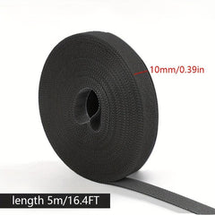 Organize Your Home With5M16 4ft Reusable Hook & Loop Straps - Choose Your Color