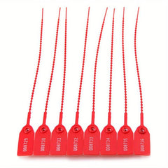 105pcs Tamper Evident Seals Fire Extinguisher Numbered Zip Ties