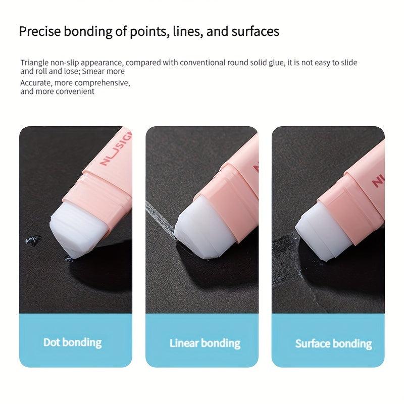 1pc Triangle Glue Stick 8g Student Manual Glue Stick