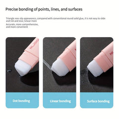 1pc Triangle Glue Stick 8g Student Manual Glue Stick