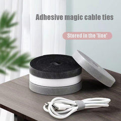 Hook and Loop Tape Self Adhesive Roll for Home Office Car Crafting