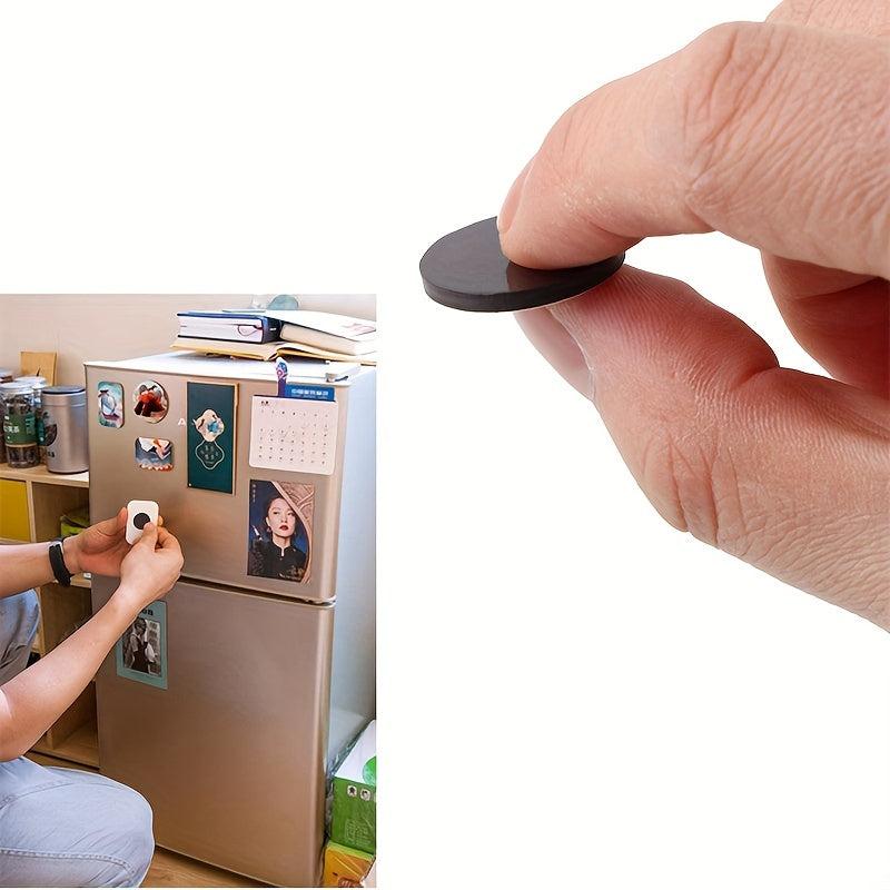 50pcs 2.03cm Flexible Magnetic Dot Self Adhesive Small Magnetic Stickers