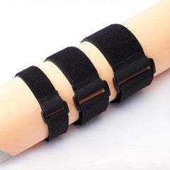 2pcs Hook and loop Elastic Binding Band Telescopic Waist Fixing Band