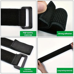 2pcs Hook and loop Elastic Binding Band Telescopic Waist Fixing Band