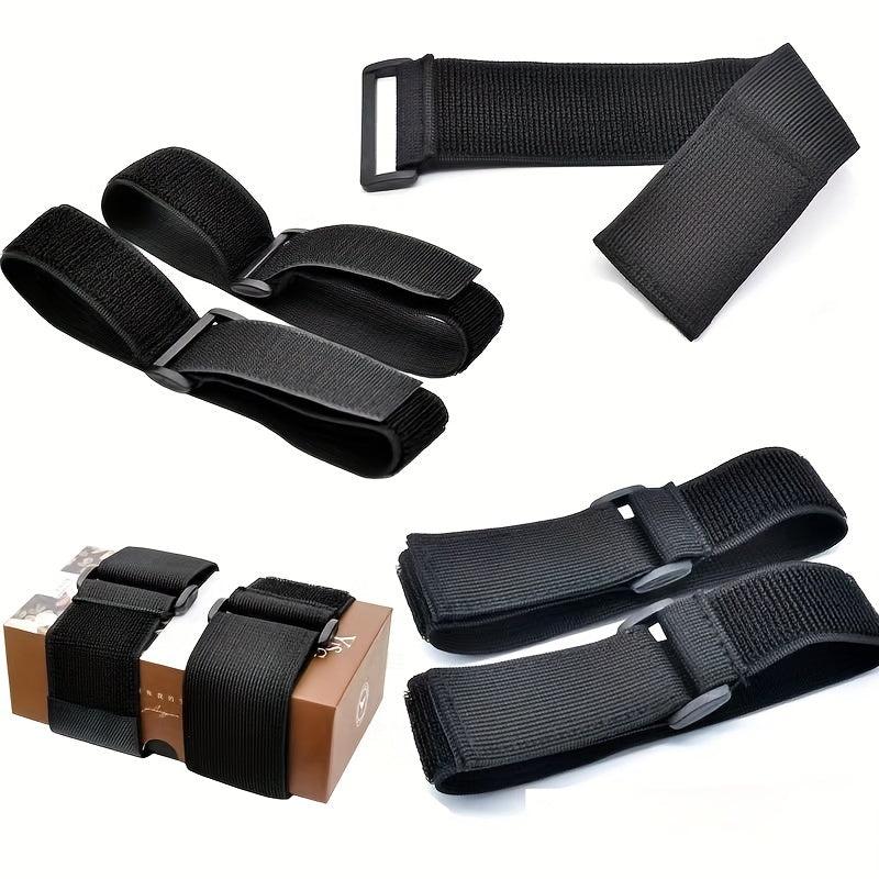 2pcs Hook and loop Elastic Binding Band Telescopic Waist Fixing Band