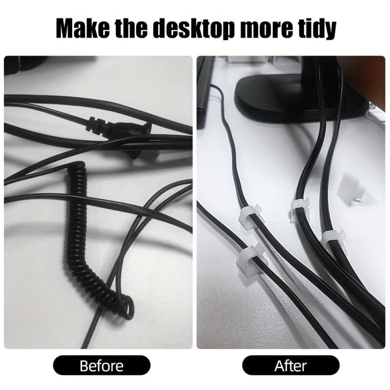 146pcs Cable Management Kit for Home Office Desk