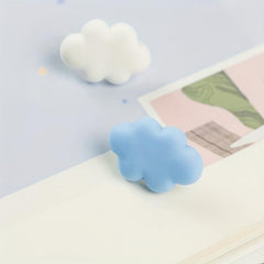 10pcs Cloud Shape Push Pins Decorative Flat Head Racer Pins