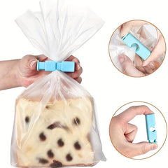 Plastic Sealer Bread Food Bag Press Spring Sealing Clip Strong Moisture Proof