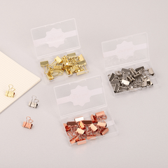 19mm Rose Long Tail Clip Metal Small Clip Hand Account Binding Test Paper Clippi
