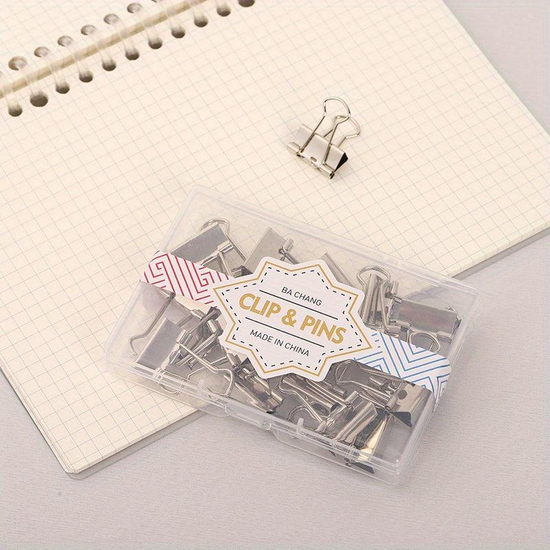 19mm Rose Long Tail Clip Metal Small Clip Hand Account Binding Test Paper Clippi