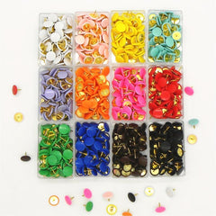 100pcs Pack Plastic Figure Nails 1.02cm 0