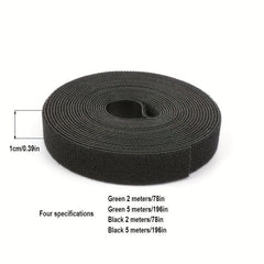 Reusable Cable Straps Double Sided Fastener Tape Cable Management