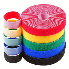Reusable Cable Straps Double Sided Fastener Tape Cable Management