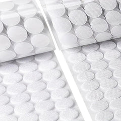 300 Pairs Self Adhesive Hook And Loop Dots 0 39in 10mm Magic Stickers