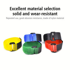 1pc Hook Loop Straps Non Slip Reverse Buckle Paste Bundled Wire Items
