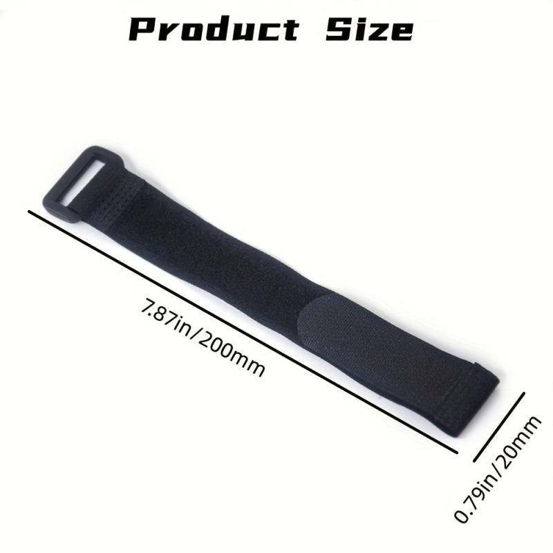 1pc Hook Loop Straps Non Slip Reverse Buckle Paste Bundled Wire Items