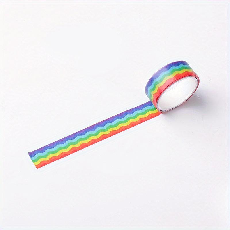 300 0cm Rainbow Washi Tape Scrapbooking DIY Sticker