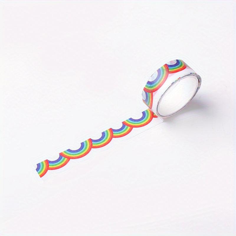 300 0cm Rainbow Washi Tape Scrapbooking DIY Sticker