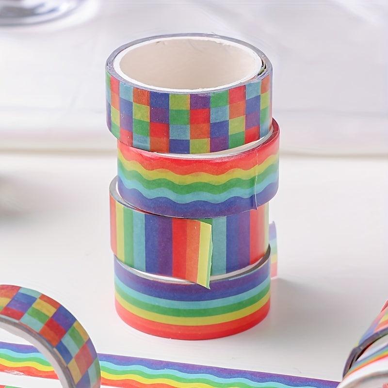300 0cm Rainbow Washi Tape Scrapbooking DIY Sticker