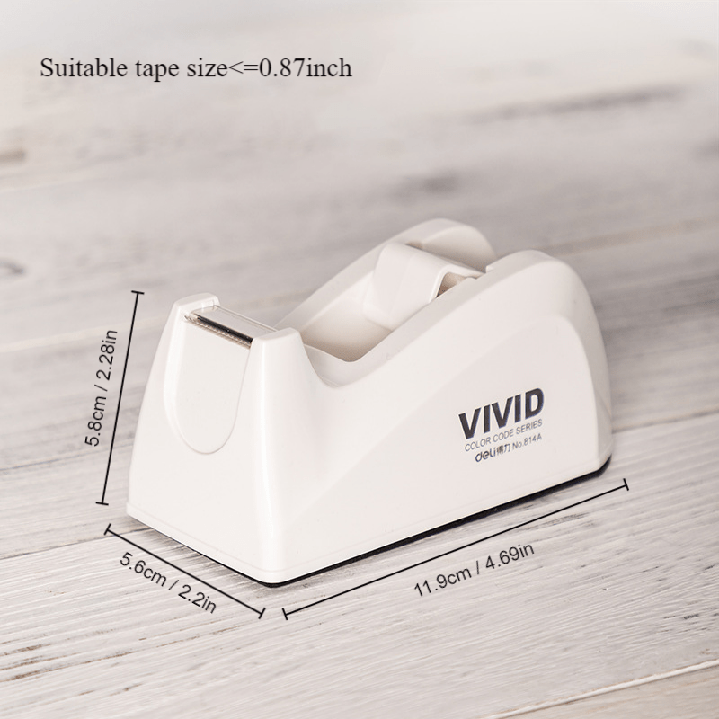 Adhesive Tape Holder Cutter Small Size for Office Stationery Use