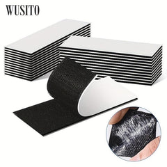 WUSITO Hook And Loop Strips With Adhesive 3.05x10.16cm