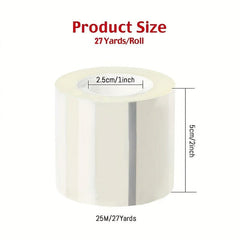 Clear Packing Tape with Dispenser Noiseless 1 Pack