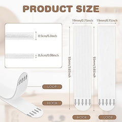 12 Pack Heavy Duty Picture Hanging Strips for Walls