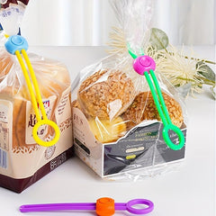 3pcs Snack Sealing Clip Portable Sealing Artifact Office Supplies