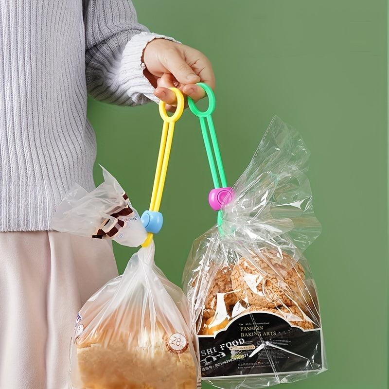 3pcs Snack Sealing Clip Portable Sealing Artifact Office Supplies