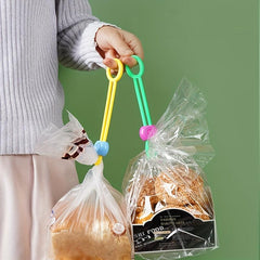 3pcs Snack Sealing Clip Portable Sealing Artifact Office Supplies