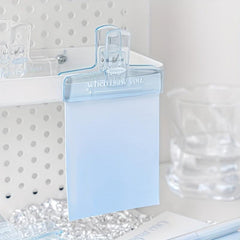 Transparent Acrylic Long Tail Clip for Stationery and Journal