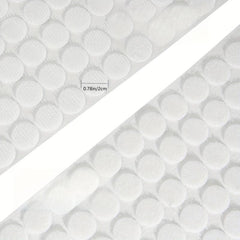 Hook and Loop Adhesive Dots 0.78 Inch 80 Pairs