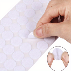 Hook and Loop Adhesive Dots 0.78 Inch 80 Pairs