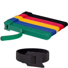 40pcs T Type Cable Ties Nylon Hook And Loop Cable Ties