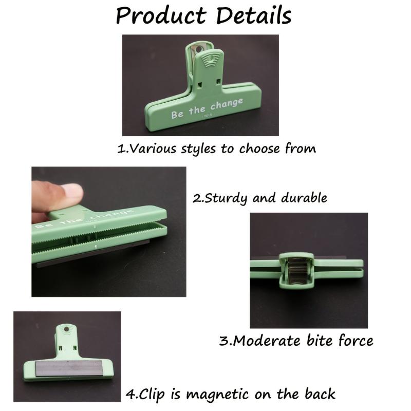 2pcs Magnetic Clips for Home & Classroom Organization