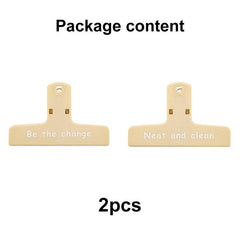 2pcs Magnetic Clips for Home & Classroom Organization