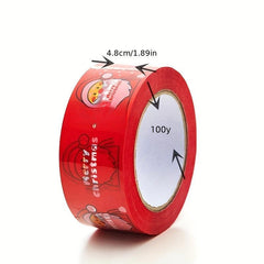 Christmas Special Santa Claus Cartoon Transparent Tape
