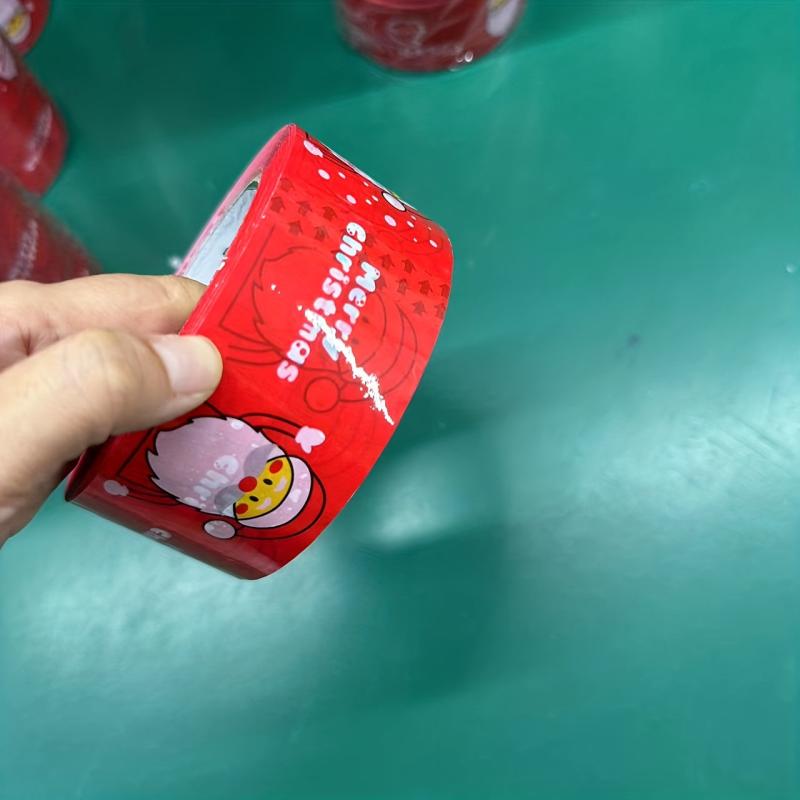 Christmas Special Santa Claus Cartoon Transparent Tape