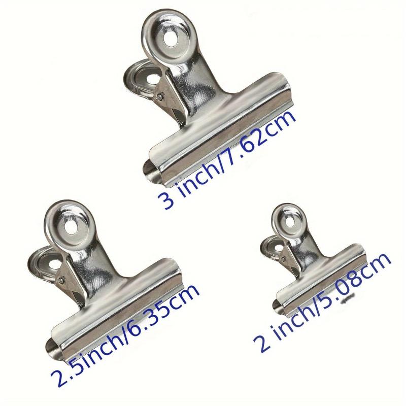 Stainless Steel Clip Bags for Office, School, and Home Use