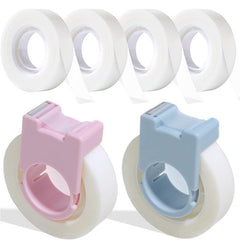 Invisible Tape Set with Mini Dispenser - Portable Repair Tape for Office School