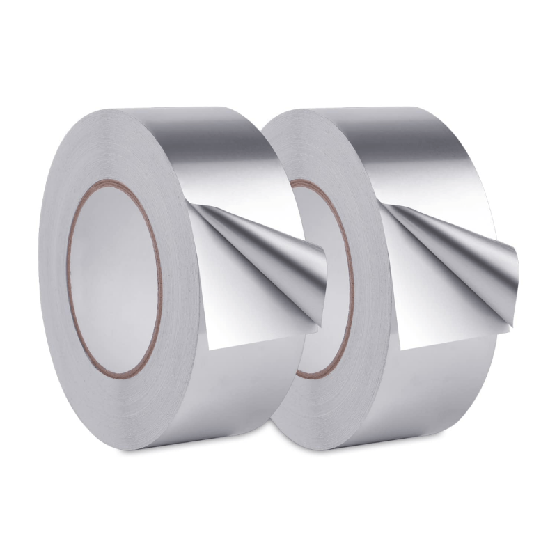2 Rolls 5 08cm x 33' Industrial Aluminum Foil Tape