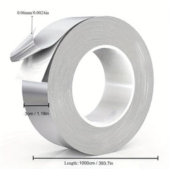 2 Rolls 5 08cm x 33' Industrial Aluminum Foil Tape
