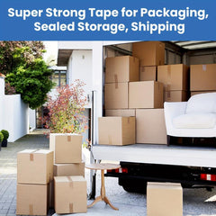 6pcs Packing Tape Heavy Duty Packaging Tape 4 X 50 29meter Clear