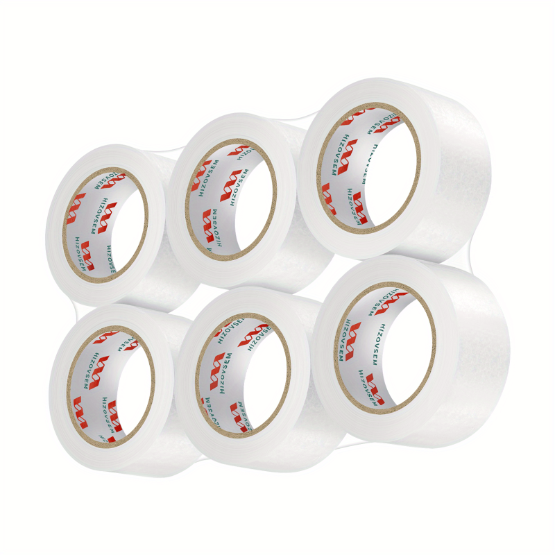 6pcs Packing Tape Heavy Duty Packaging Tape 4 X 50 29meter Clear