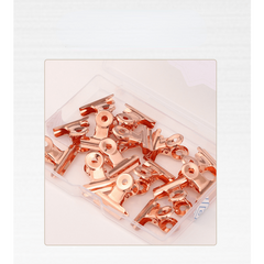 Rose Round Head Clip, Strong Metal Clip for Office