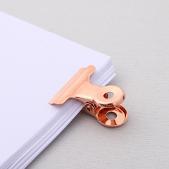 Rose Round Head Clip, Strong Metal Clip for Office