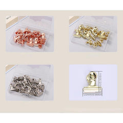 Rose Round Head Clip, Strong Metal Clip for Office